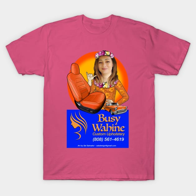 Busy Wahine T-Shirt by MyTeeGraphics